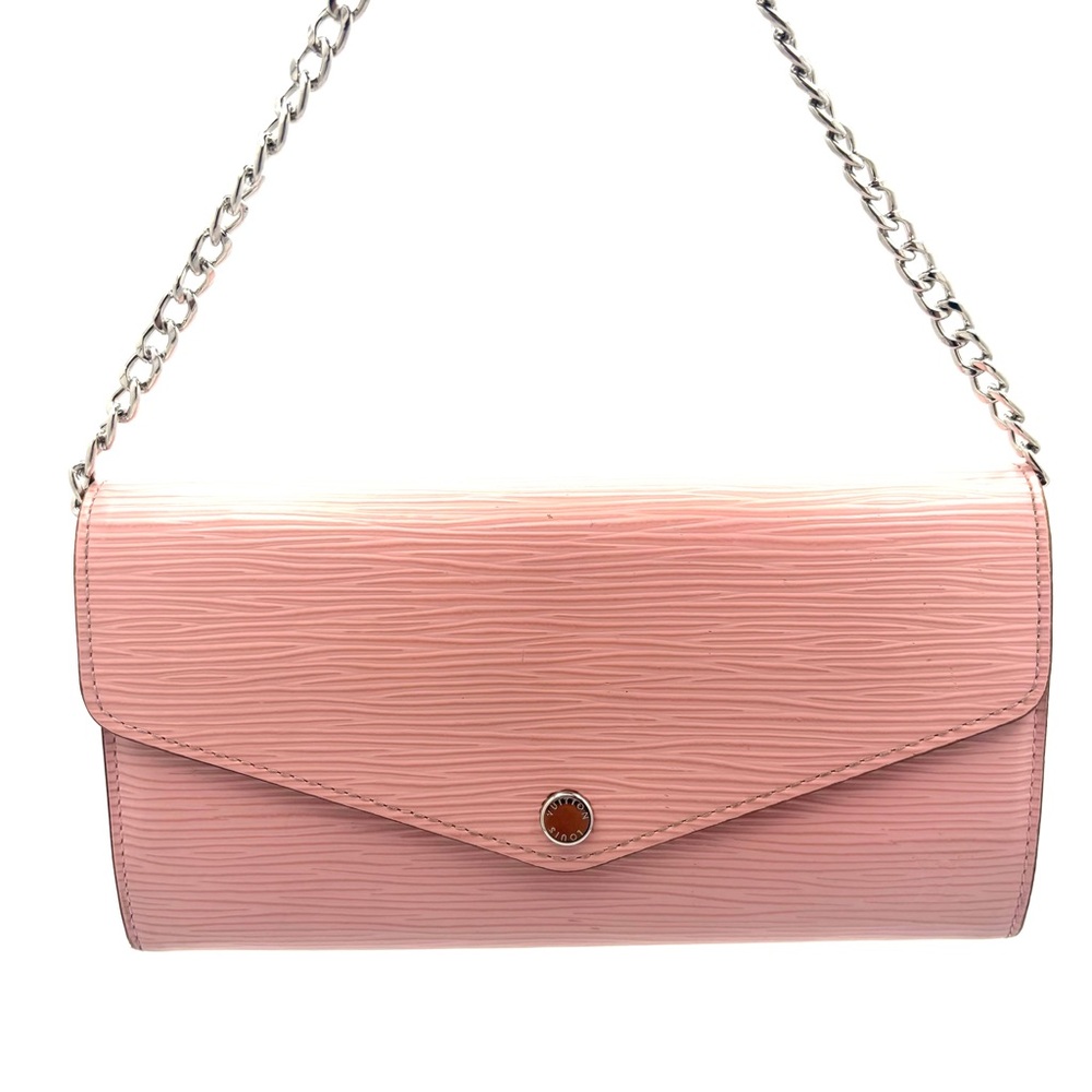 Louis Vuitton Epi‎ Sarah Wallet Rose Ballerine